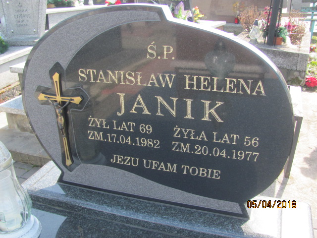 Helena Janik Opatów - Grobonet - Wyszukiwarka osób pochowanych