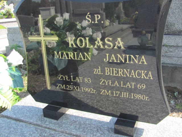 Marian Kolasa Opatów - Grobonet - Wyszukiwarka osób pochowanych