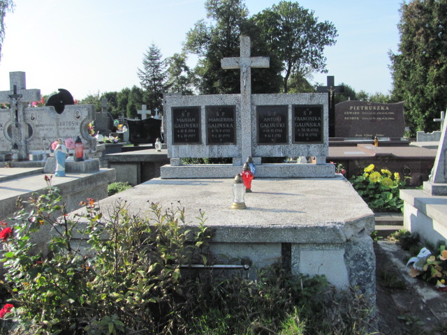 Grób Antoni Galiński
