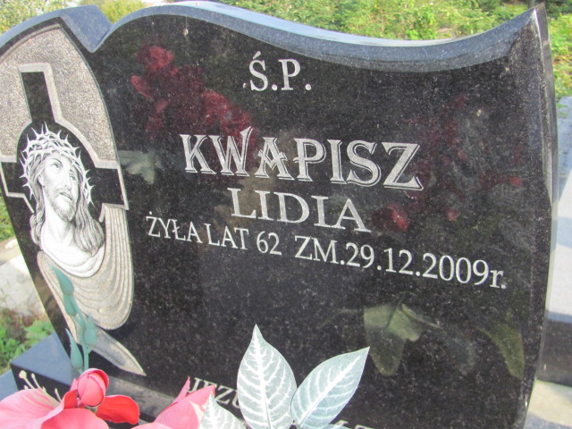 Lidia Janina Kwapisz 1947 Opatów - Grobonet - Wyszukiwarka osób pochowanych