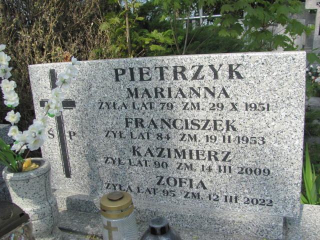 Kazimierz Pietrzyk 1948 Opatów - Grobonet - Wyszukiwarka osób pochowanych