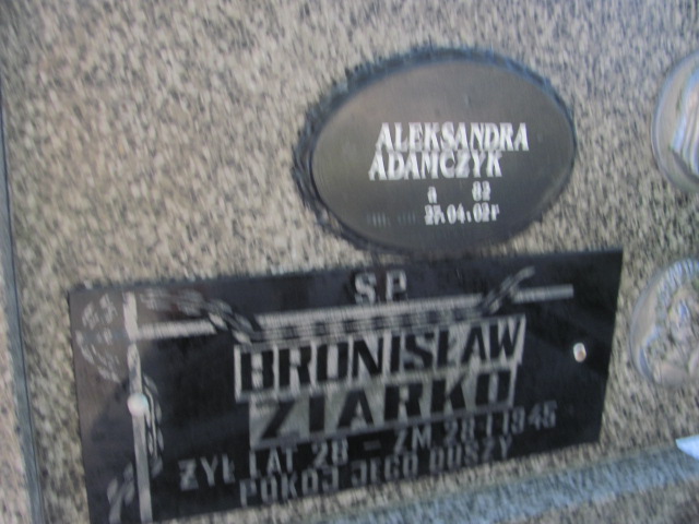 Aleksandra Adamczyk Opatów - Grobonet - Wyszukiwarka osób pochowanych