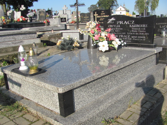Grób Cecylia Pracz