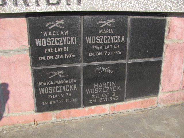 Maria Woszczycka Opatów - Grobonet - Wyszukiwarka osób pochowanych