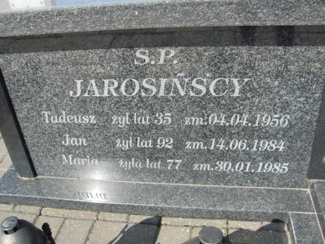 Henryk Jarosiński Opatów - Grobonet - Wyszukiwarka osób pochowanych