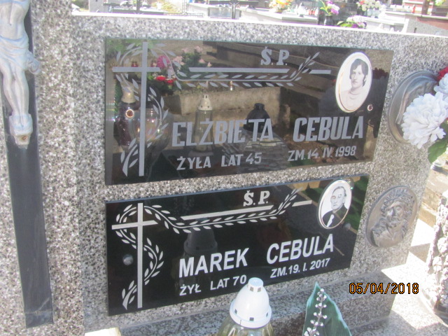 Elżbieta Cebula Opatów - Grobonet - Wyszukiwarka osób pochowanych