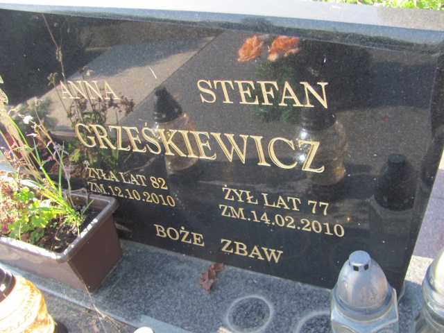 Anna Grześkiewicz 1931 Opatów - Grobonet - Wyszukiwarka osób pochowanych