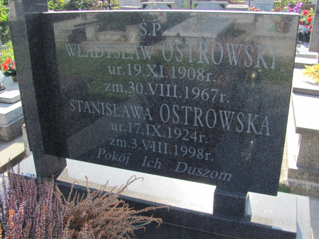 Stanisława Ostrowska 1924 Opatów - Grobonet - Wyszukiwarka osób pochowanych