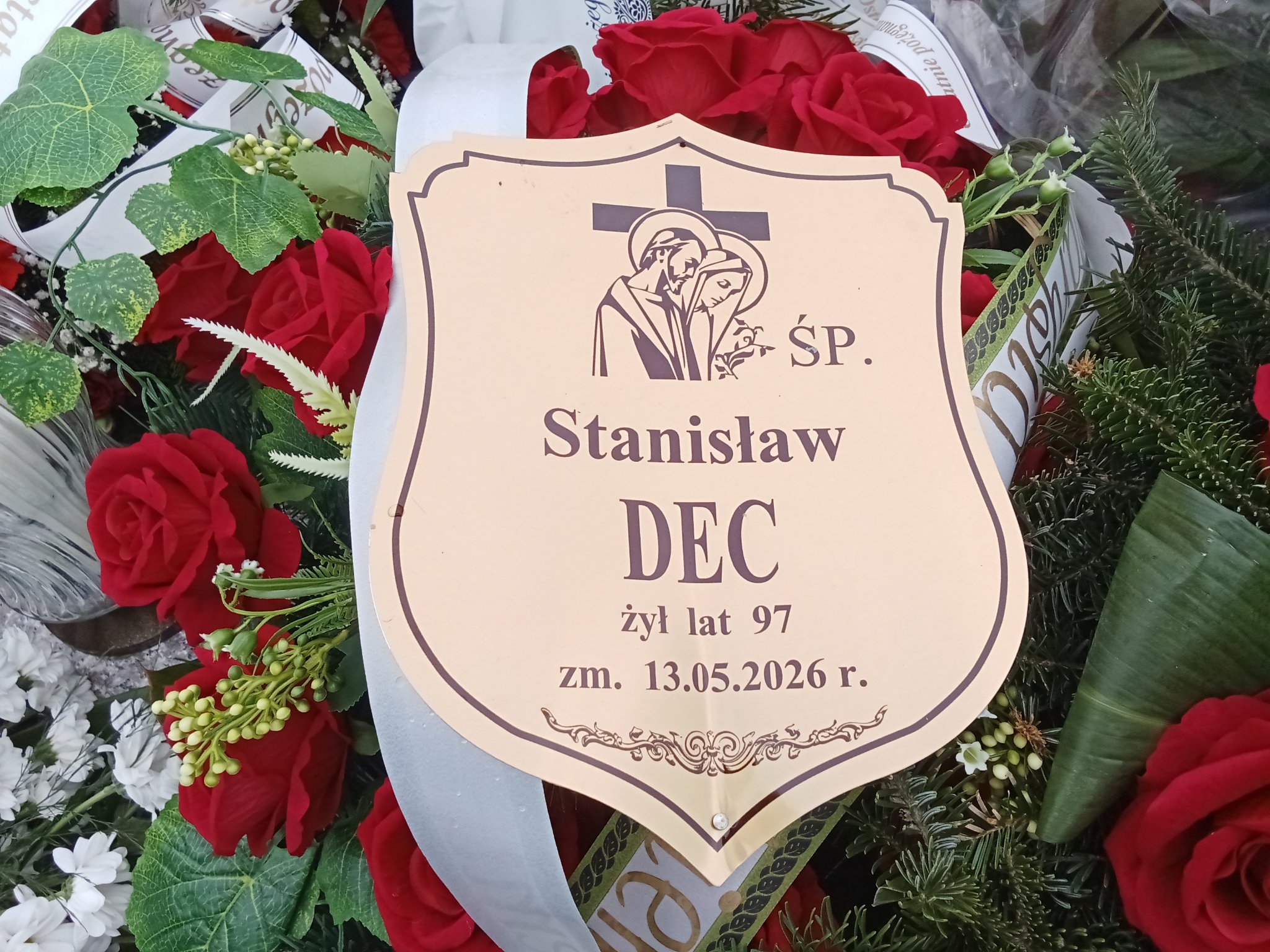 Grób Stanisław Dec