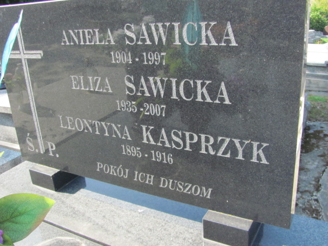 Eliza Sawicka 1935 Opatów - Grobonet - Wyszukiwarka osób pochowanych