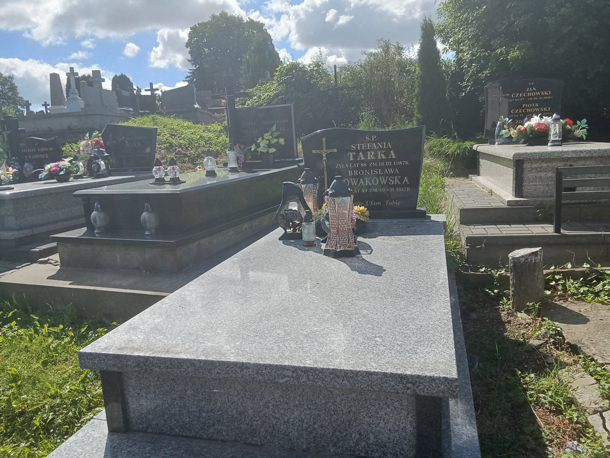 Grób Bronisława Nowakowska