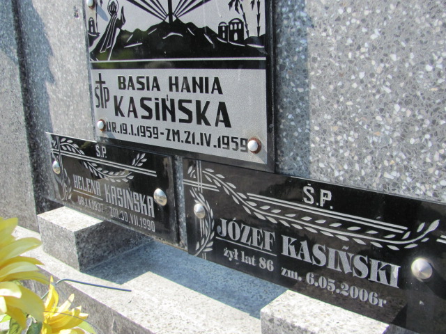 Józef Kasiński Opatów - Grobonet - Wyszukiwarka osób pochowanych