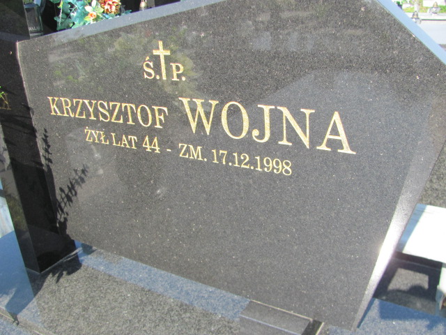 Krzysztof Wojna Opatów - Grobonet - Wyszukiwarka osób pochowanych