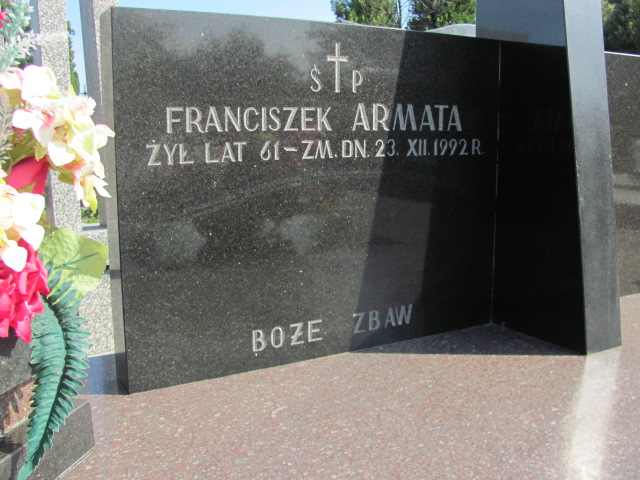 Franciszek Armata Opatów - Grobonet - Wyszukiwarka osób pochowanych