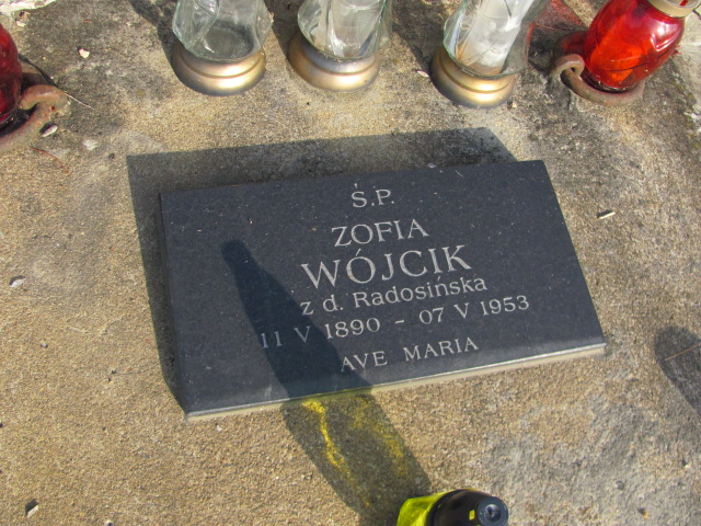Zofia Wójcik 1890 Opatów - Grobonet - Wyszukiwarka osób pochowanych
