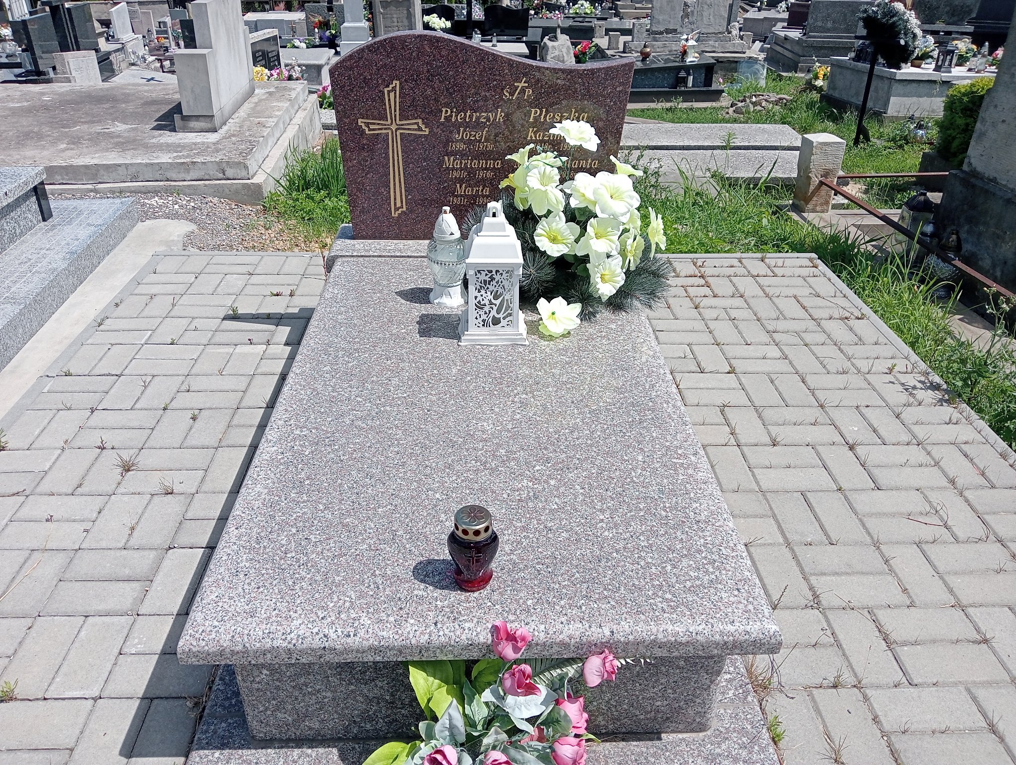 Grób Józef Pietrzyk