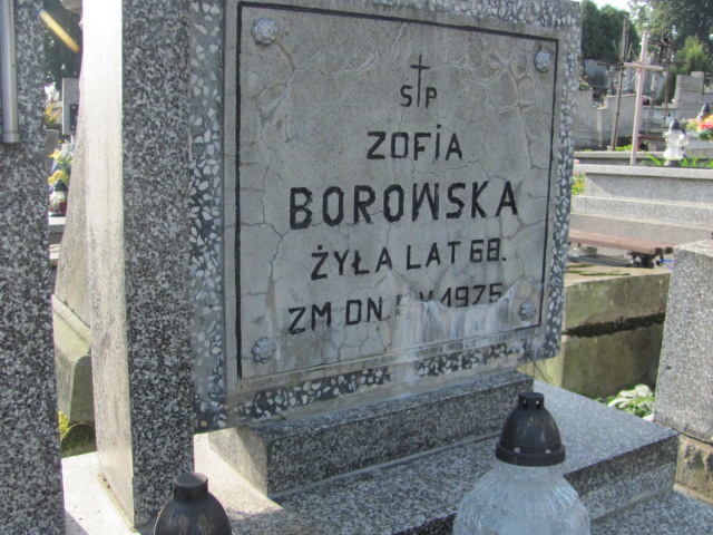 Zofia Borowska Opatów - Grobonet - Wyszukiwarka osób pochowanych