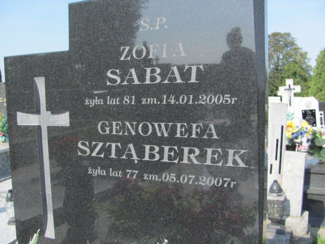 Zofia Sabat Opatów - Grobonet - Wyszukiwarka osób pochowanych