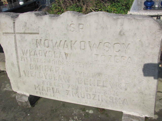 Maria Żmudzińska Opatów - Grobonet - Wyszukiwarka osób pochowanych